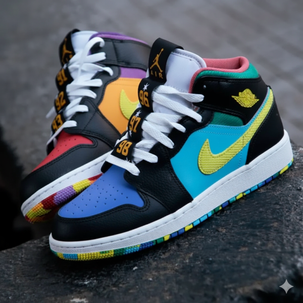 Air Jordan 1 Mid GS Six Championships
