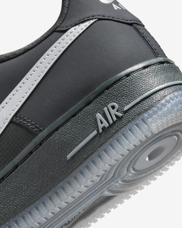 Air Force 1 Low GS Reflective Swoosh Black