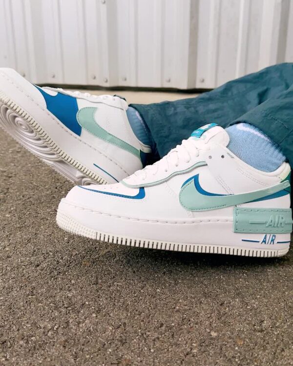 Air Force 1 Shadow Trainers in Blue