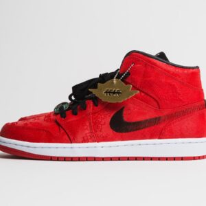 Air Jordan 1 Mid Appears in Vivid Red