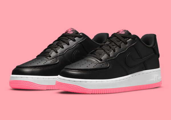 Air Force 1/1 GS Black Hyper Pink