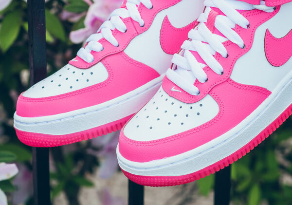 Air Force 1 Mid GS Hyper Pink