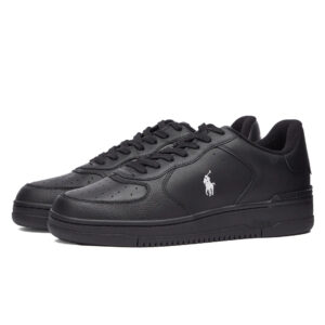 Polo Ralph Laurenmasters court trainers in black