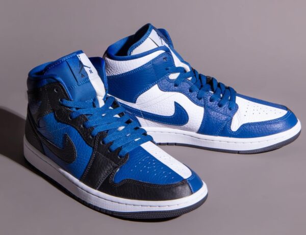 Air Jordan 1 Mid Split “French Blue”