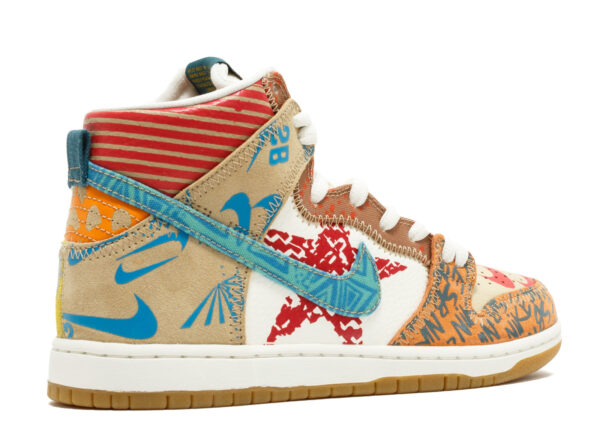 Thomas Campbell x SB Dunk High ‘What The’