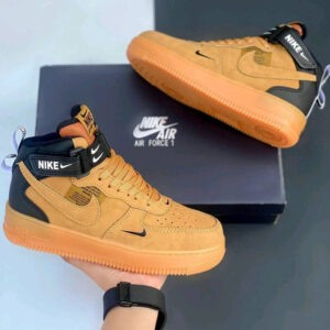 Nike Air Force 1 AF1 07 Mid LV8 Wheat Black White