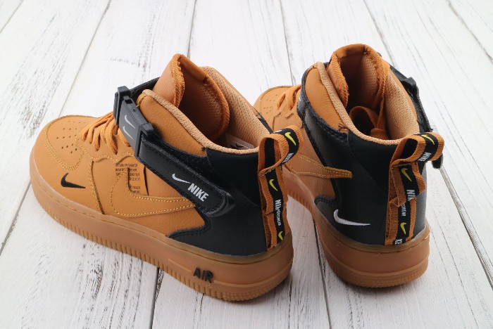 Nike Air Force 1 AF1 07 Mid LV8 Wheat Black White