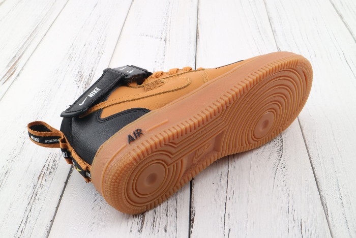 Nike Air Force 1 AF1 07 Mid LV8 Wheat Black White