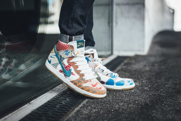 Thomas Campbell x SB Dunk High ‘What The’