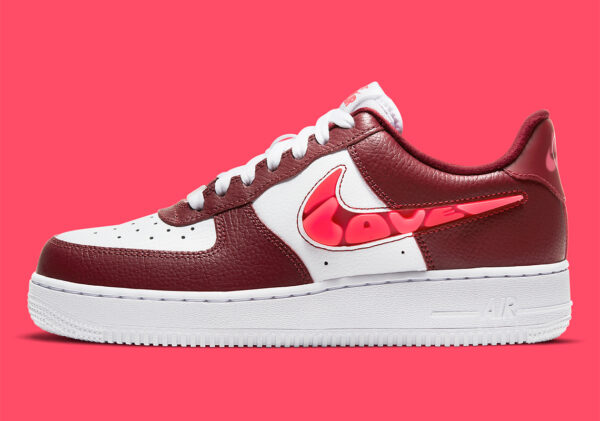 Air Force 1 SE Love For All Burgundy White