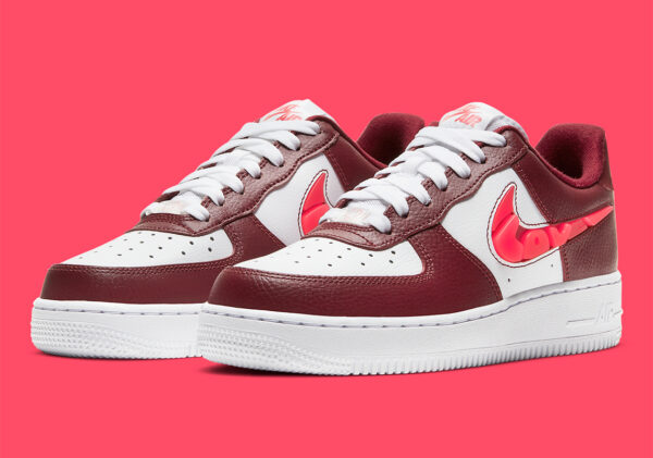 Air Force 1 SE Love For All Burgundy White