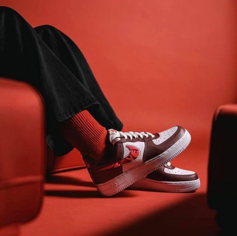 Air Force 1 SE Love For All Burgundy White