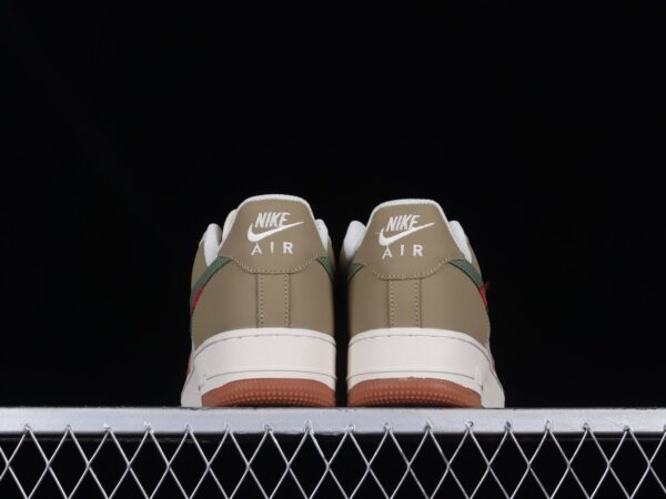 Nike Air Force 1 07 Low Green White Orange