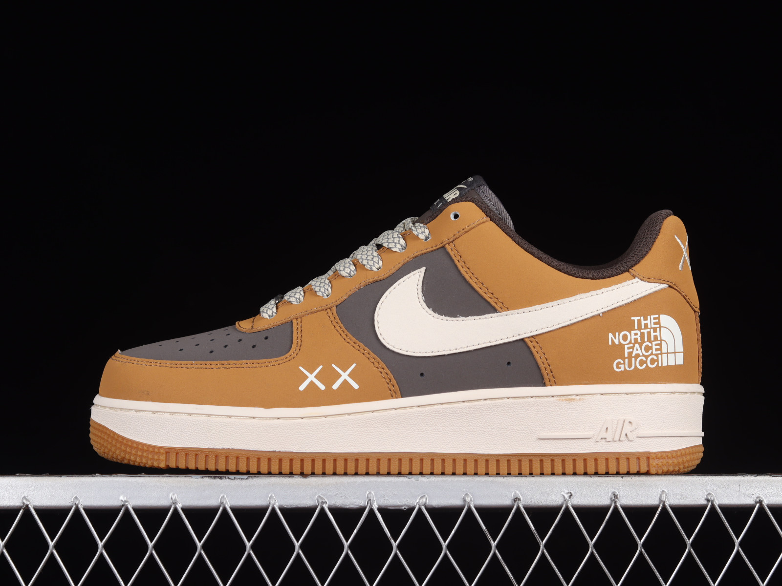TheNorthFace x Nike Air Force 1 Low Dark Brown White TheNorthFace x Nike Air Force 1 Low Dark Brown White