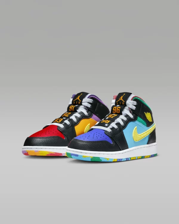 Air Jordan 1 Mid GS Six Championships