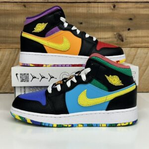 Air Jordan 1 Mid GS Six Championships