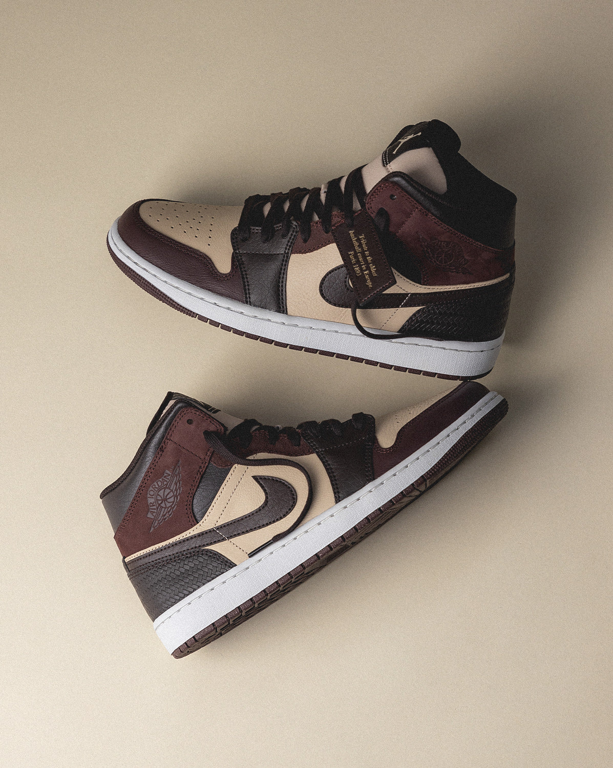 Air Jordan 1 Mid “Basket Weave”