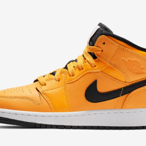 The Air Jordan 1 Mid Full Bright Taxi Yellow