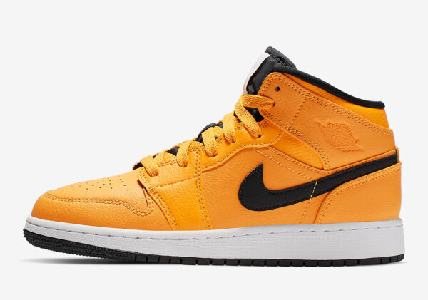 The Air Jordan 1 Mid Full Bright Taxi Yellow