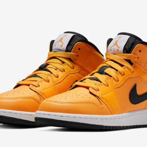 The Air Jordan 1 Mid Full Bright Taxi Yellow