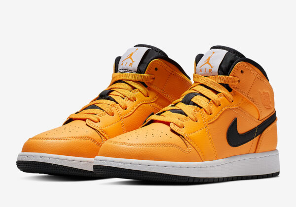 The Air Jordan 1 Mid Full Bright Taxi Yellow