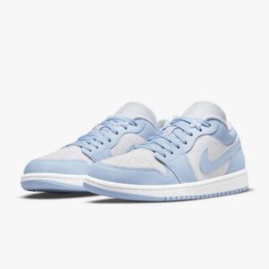 Air Jordan 1 Low Football Grey and Aluminum