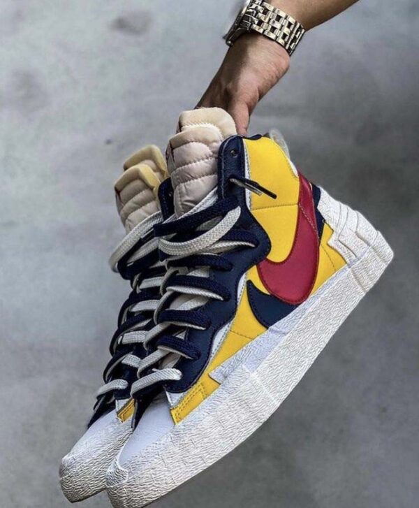 Nike Blazer Mid x Sacai Maize Navy