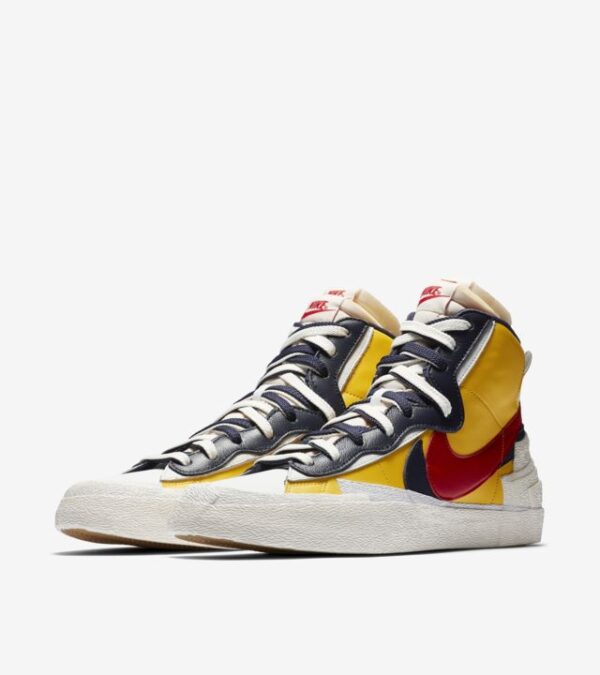 Nike Blazer Mid x Sacai Maize Navy