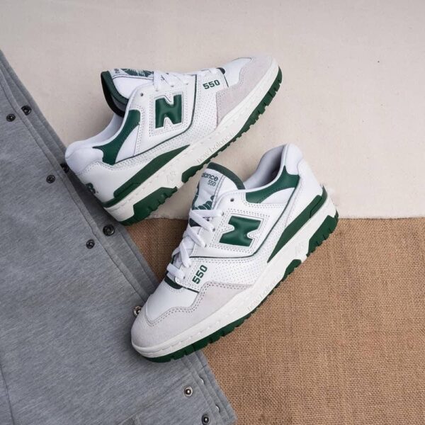 New Balance 550 White Green