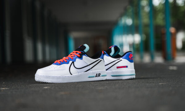 Air Force 1 React White Astronomy Blue