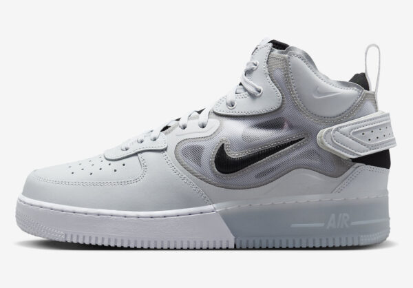 Nike Air Force 1 Mid React Pure Platinum