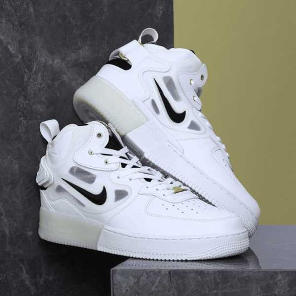 Nike Air Force 1 Mid React Pure Platinum