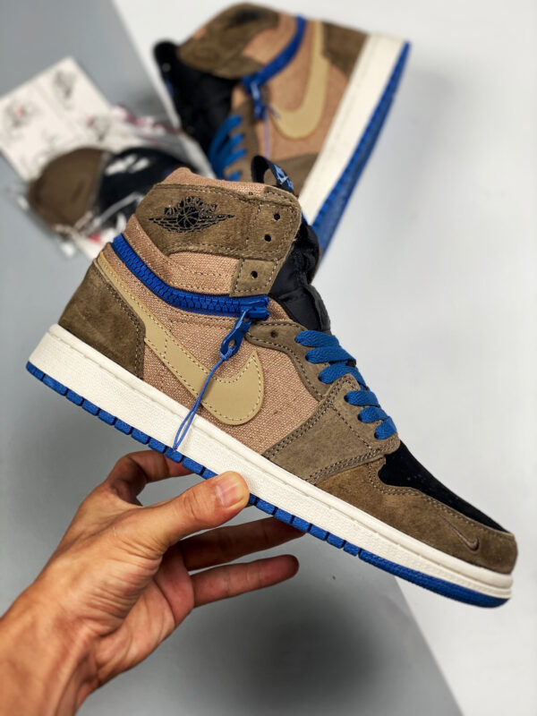 Air Jordan 1 High Switch Black Brown Blue