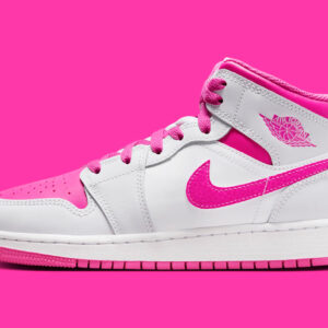 Jordan 1 Mid Fire Pink