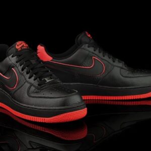 Air Force 1 Low ‘Black/Action Red’