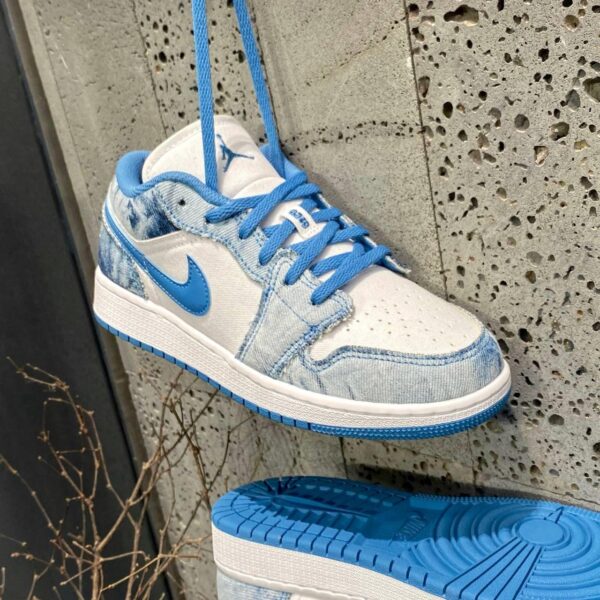 Air Jordan 1 Low ‘Washed Denim’ (GS)