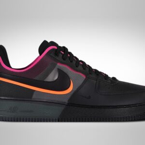 Air Force 1 React Black Neon