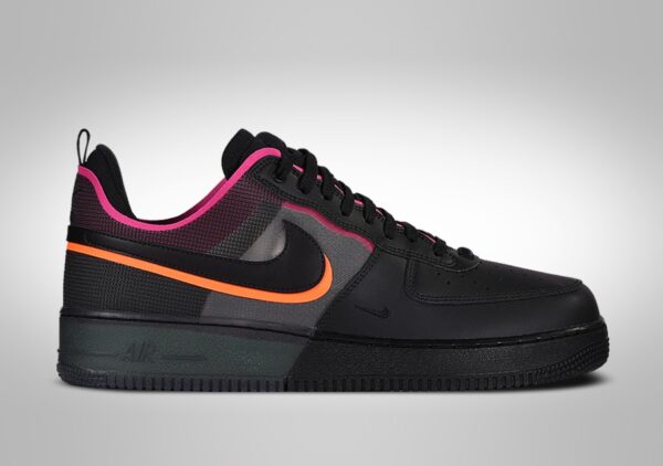 Air Force 1 React Black Neon