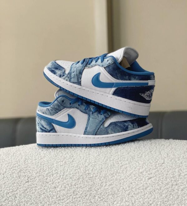 Air Jordan 1 Low ‘Washed Denim’ (GS)