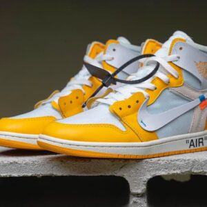 Off-White x Air Jordan 1 High ‘Canary Yellow’