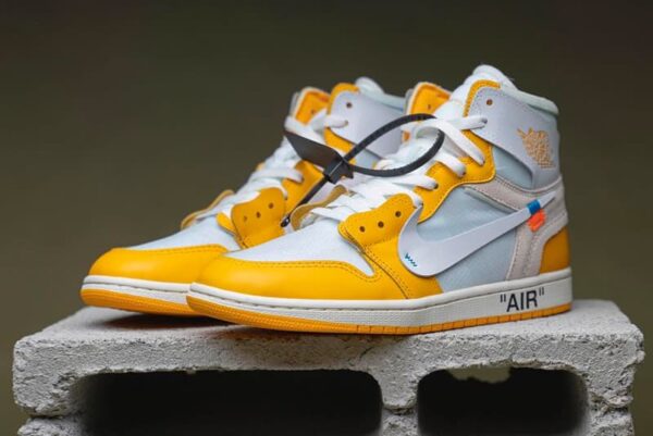 Off-White x Air Jordan 1 High ‘Canary Yellow’