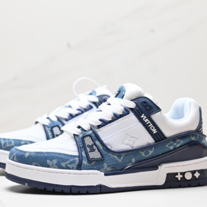 Louis Vuitton Trainer ‘Denim Monogram Blue’