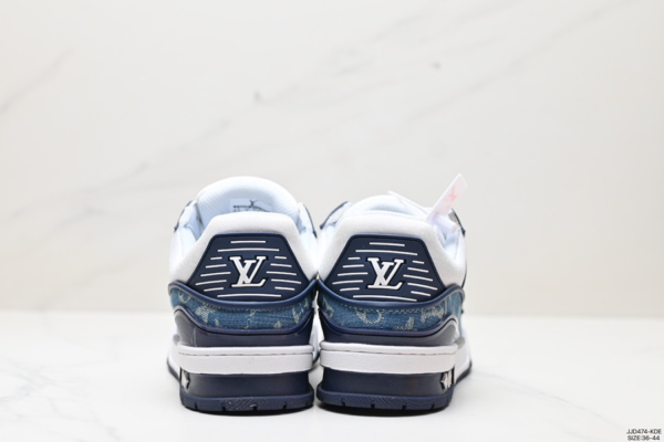 Louis Vuitton Trainer ‘Denim Monogram Blue’