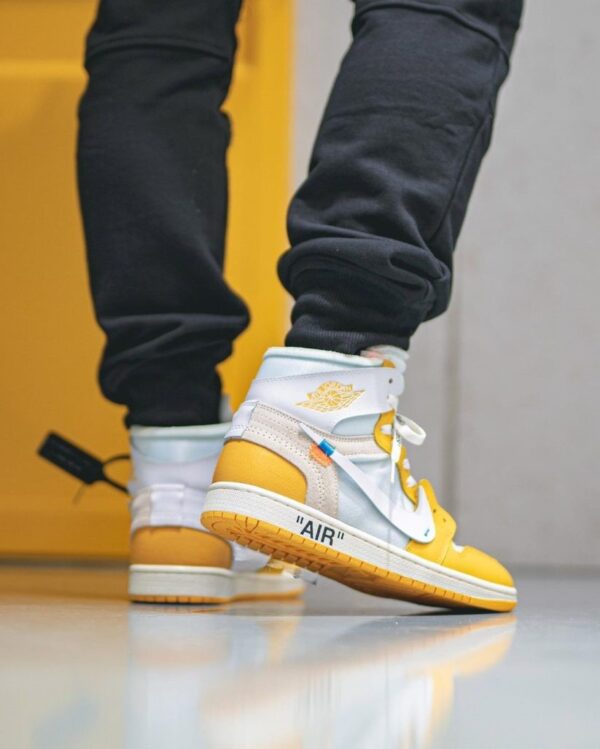 Off-White x Air Jordan 1 High ‘Canary Yellow’