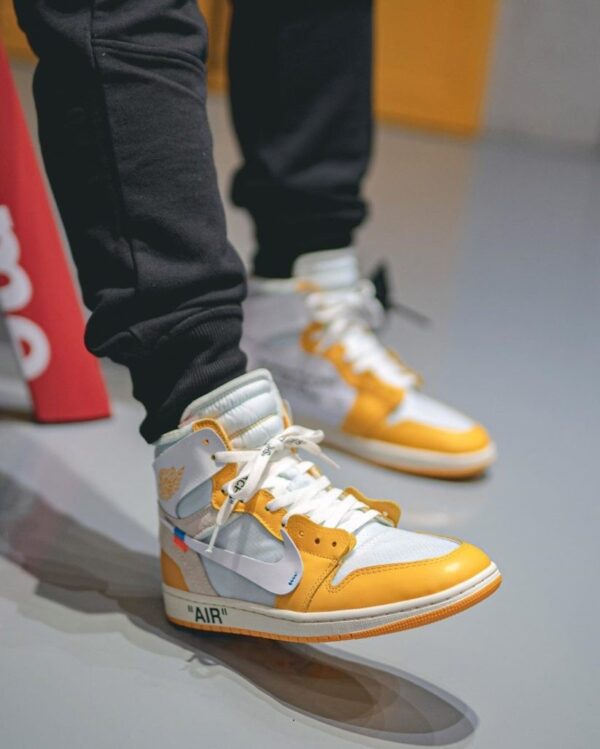 Off-White x Air Jordan 1 High ‘Canary Yellow’