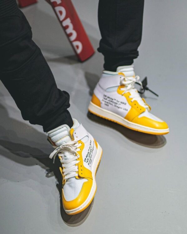 Off-White x Air Jordan 1 High ‘Canary Yellow’