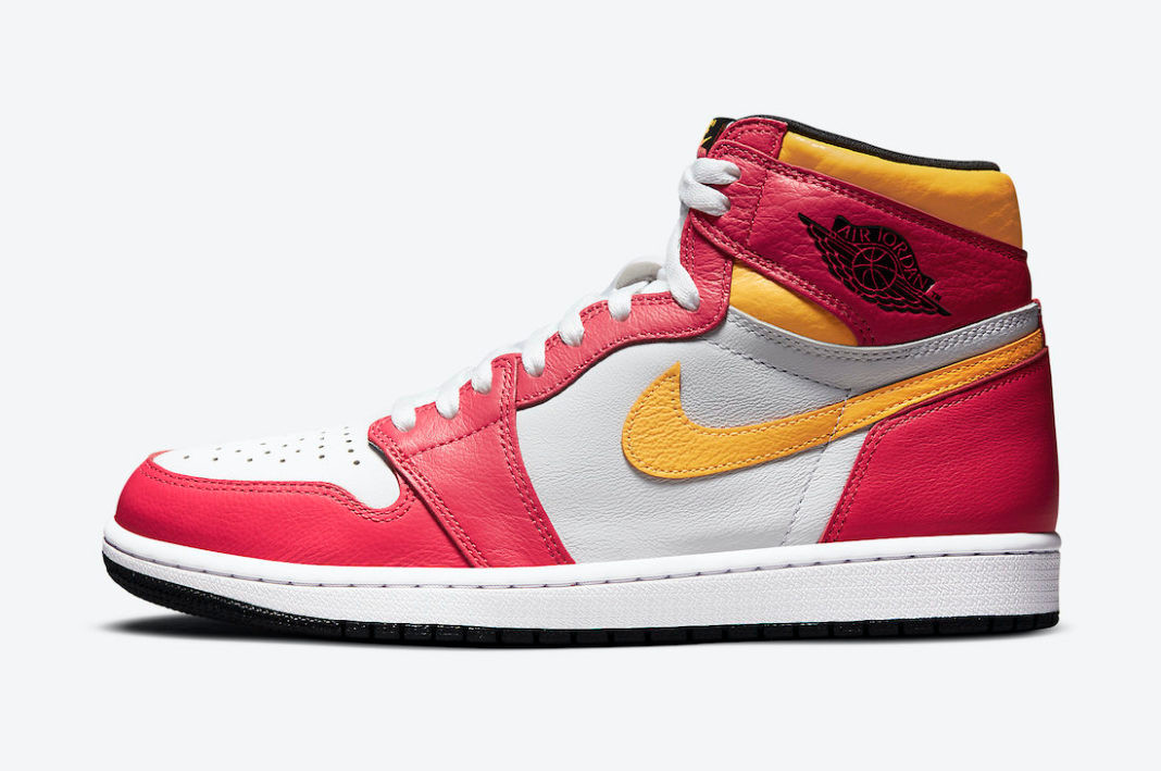 Air Jordan 1 Retro High OG “Light Fusion Red”
