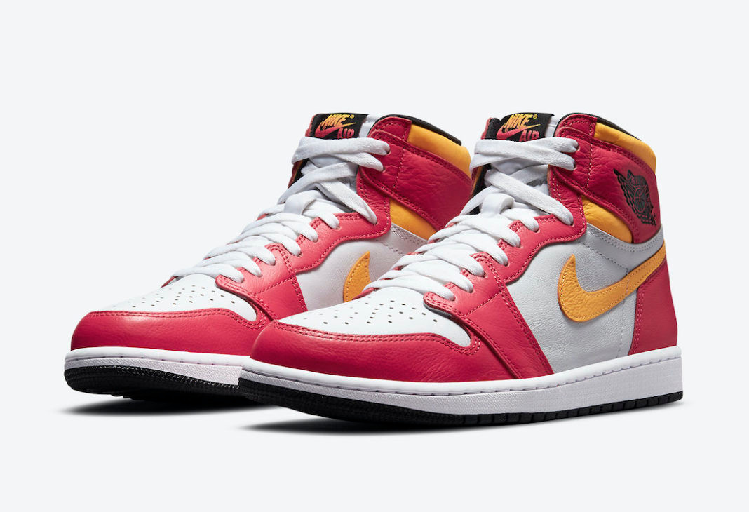 Air Jordan 1 Retro High OG “Light Fusion Red”