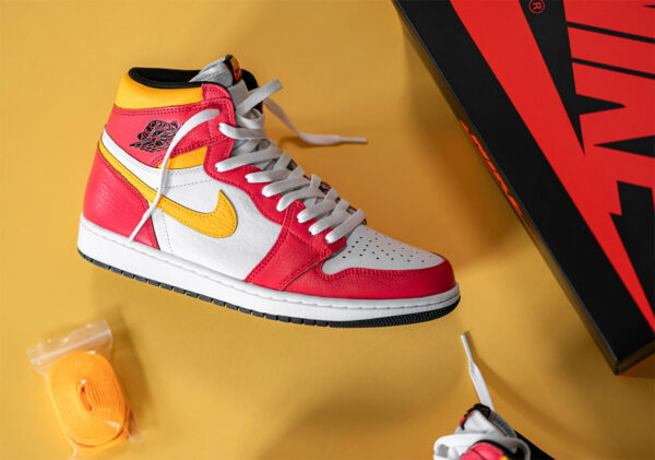 Air Jordan 1 Retro High OG “Light Fusion Red”