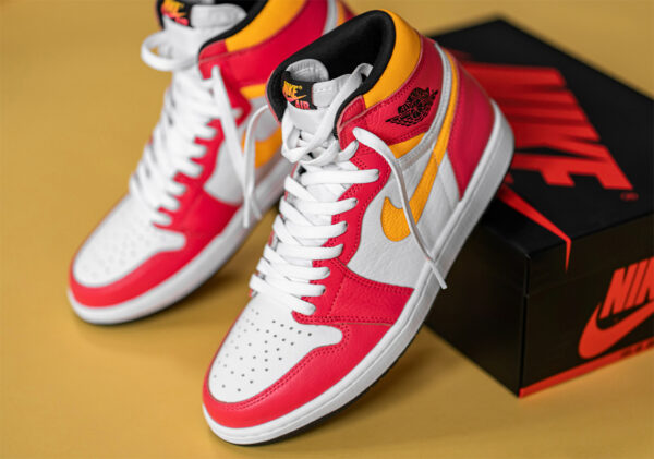 Air Jordan 1 Retro High OG “Light Fusion Red”